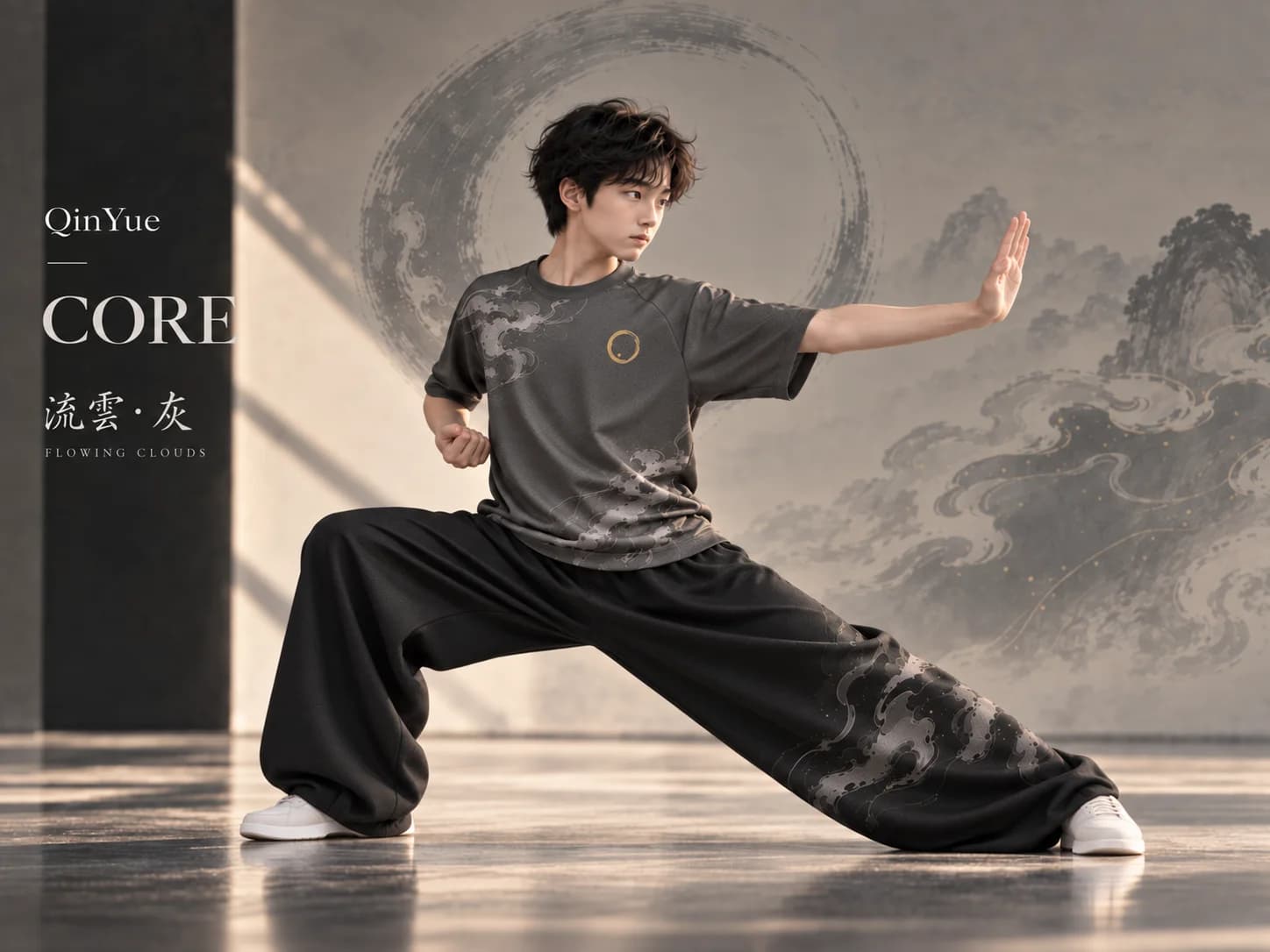 QinYue Apparel CORE|流雲・灰服裝系統概念示意