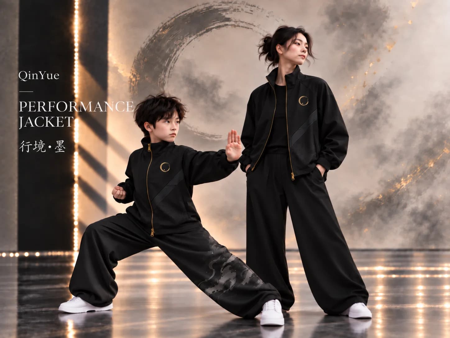 QinYue Apparel Performance Jacket 服裝系統概念示意